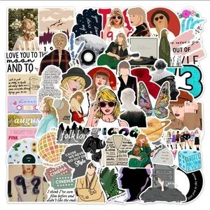 10 piece surprise Taylor Swift inspired stickers Eras Tour Concert